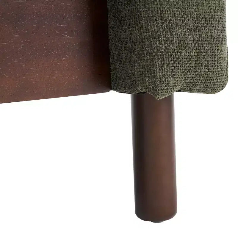 Divano a 3 posti da 78W, imbottito, dal design trapuntato, per soggiorno