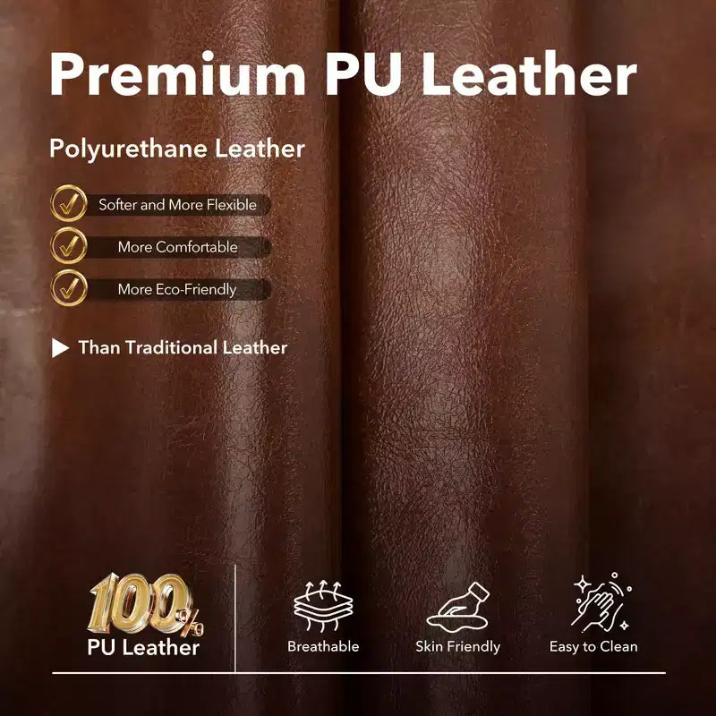 Poltrona Reclinabile Girevole a 360° con Funzione Calore e Massaggio, Basculante Manuale, Portabicchieri e Tasche Contenitore, in ciniglia/pelle PU per Soggiorno e Camera da Letto