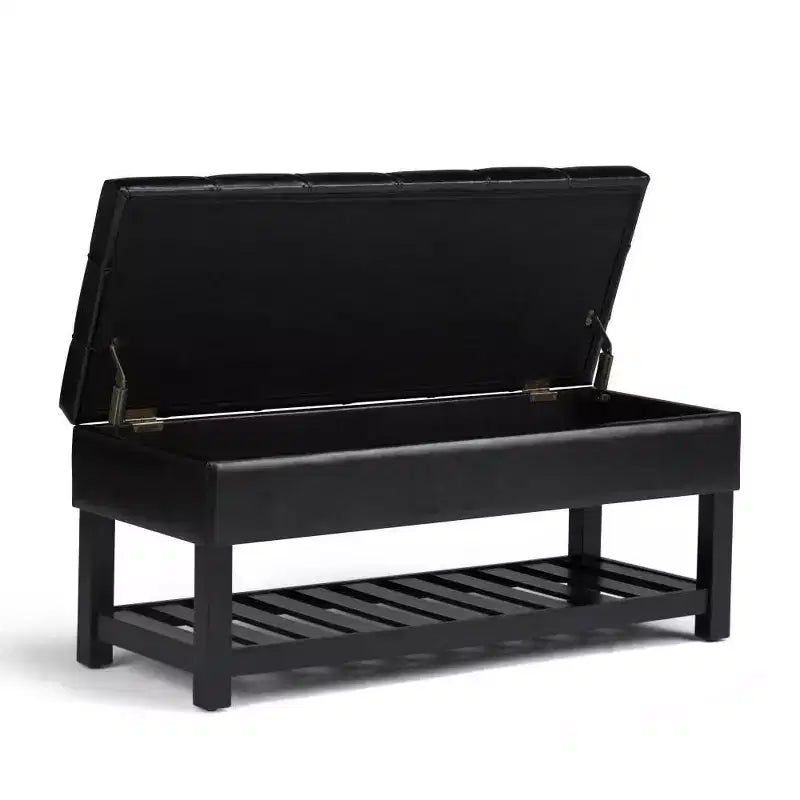 Panca pouf contenitore Wyatt 44 - WyndenHall