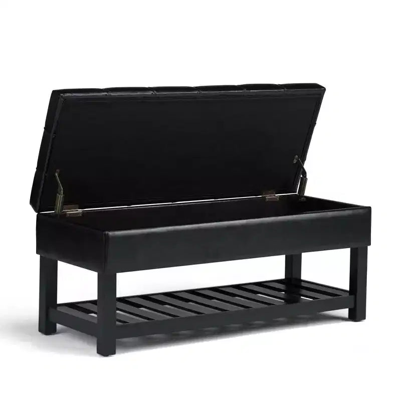 Panca pouf contenitore Wyatt 44 - WyndenHall