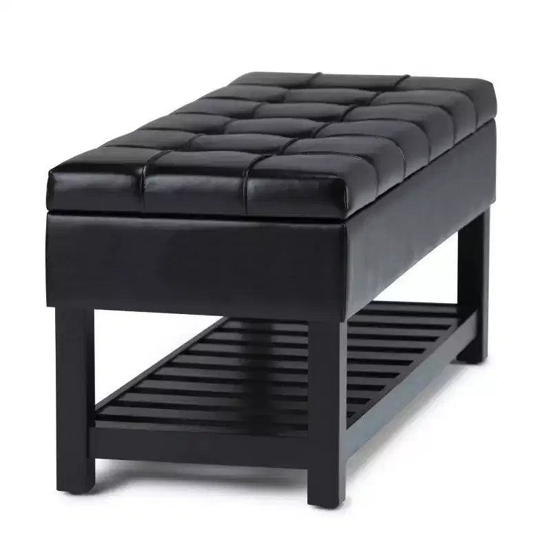 Panca pouf contenitore Wyatt 44 - WyndenHall