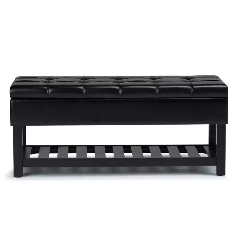 Panca pouf contenitore Wyatt 44 - WyndenHall