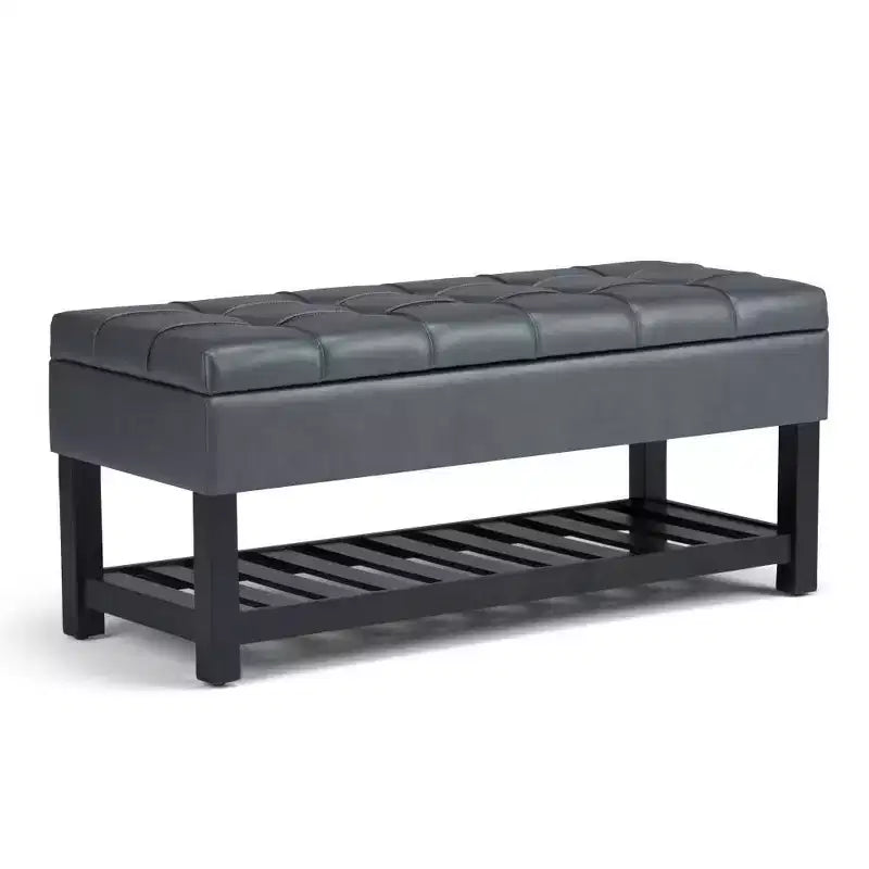Panca pouf contenitore Wyatt 44 - WyndenHall