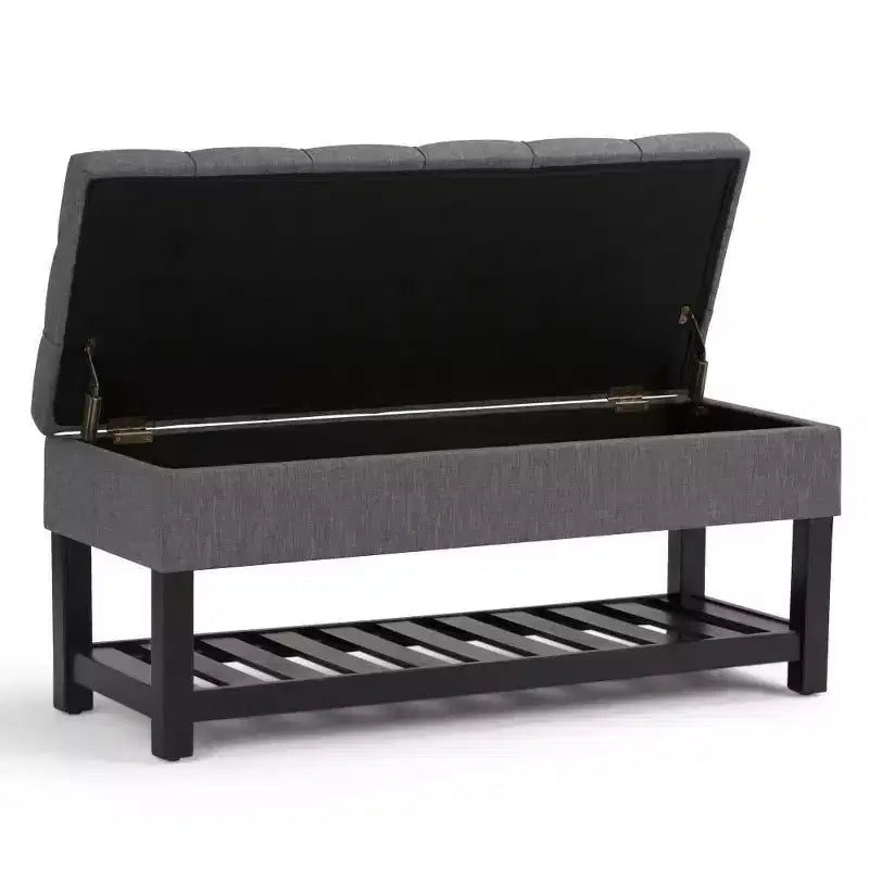 Panca pouf contenitore Wyatt 44 - WyndenHall