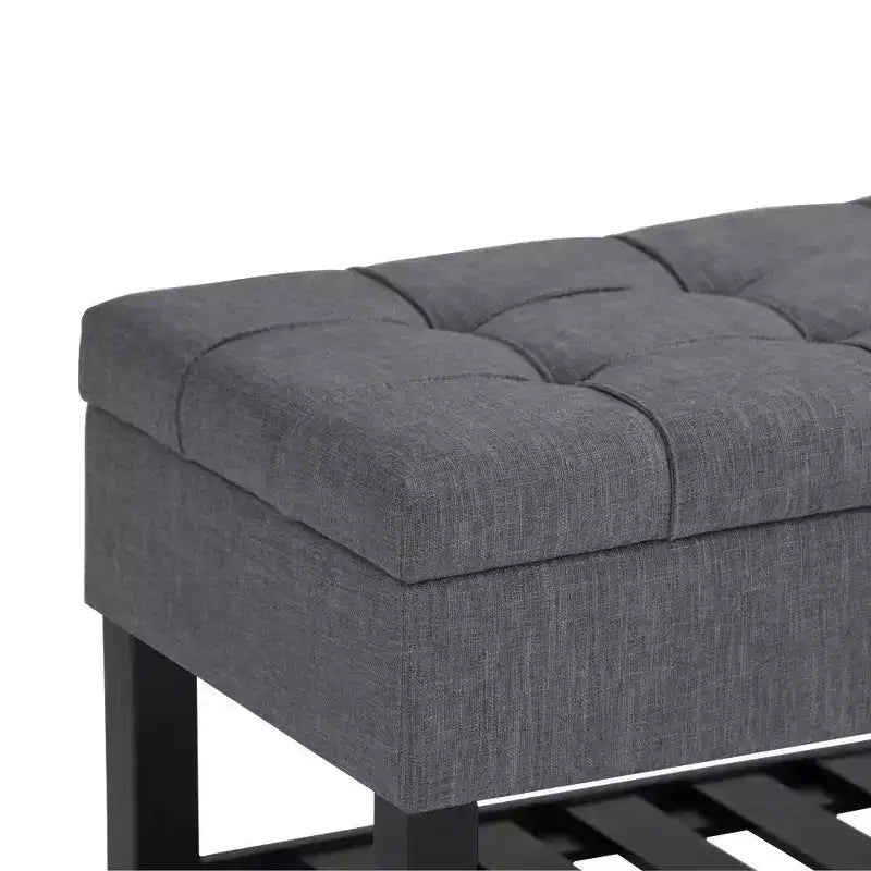 Panca pouf contenitore Wyatt 44 - WyndenHall