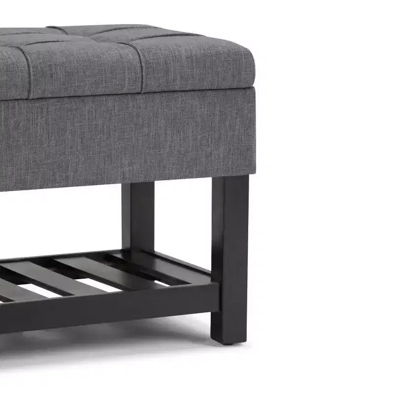 Panca pouf contenitore Wyatt 44 - WyndenHall