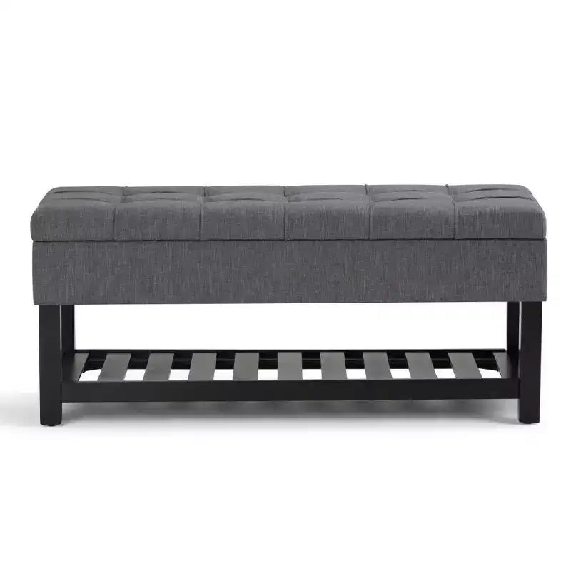 Panca pouf contenitore Wyatt 44 - WyndenHall