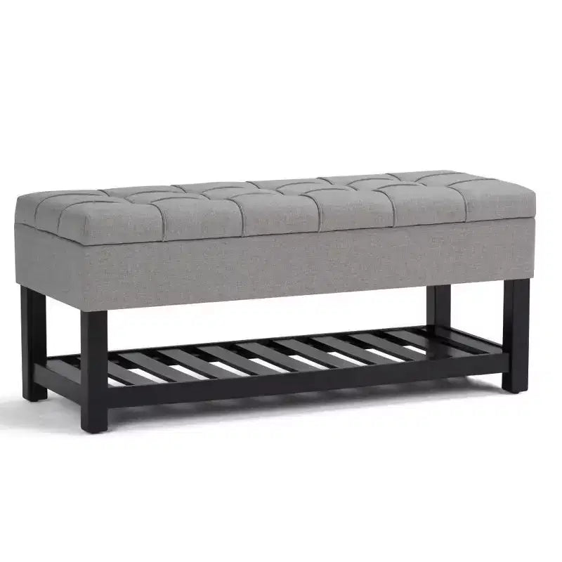 Panca pouf contenitore Wyatt 44 - WyndenHall