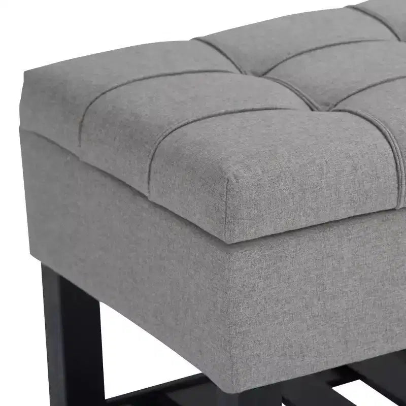 Panca pouf contenitore Wyatt 44 - WyndenHall