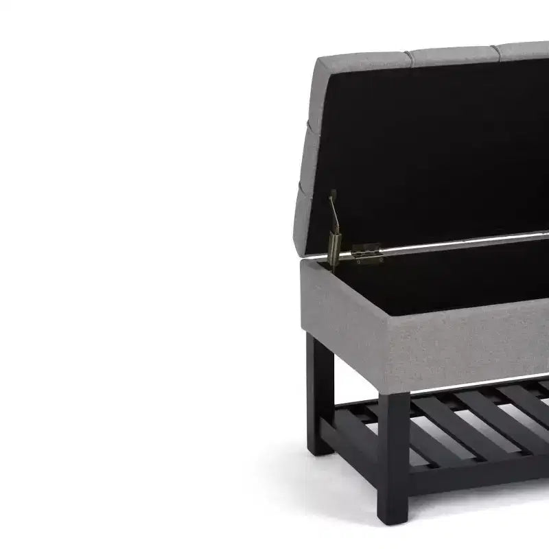 Panca pouf contenitore Wyatt 44 - WyndenHall