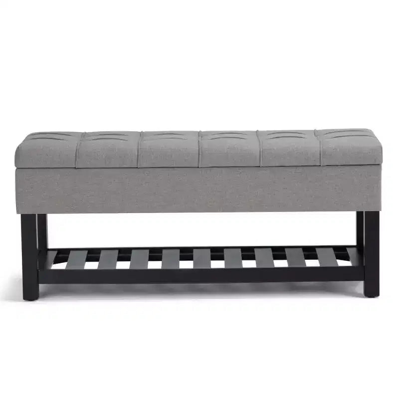 Panca pouf contenitore Wyatt 44 - WyndenHall