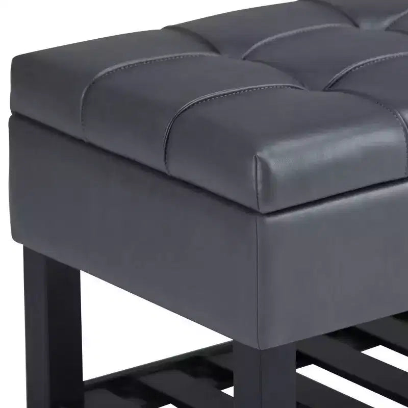 Panca pouf contenitore Wyatt 44 - WyndenHall