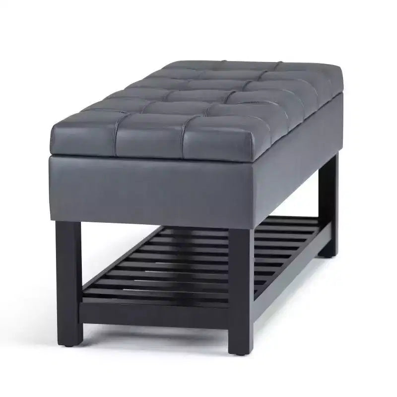 Panca pouf contenitore Wyatt 44 - WyndenHall