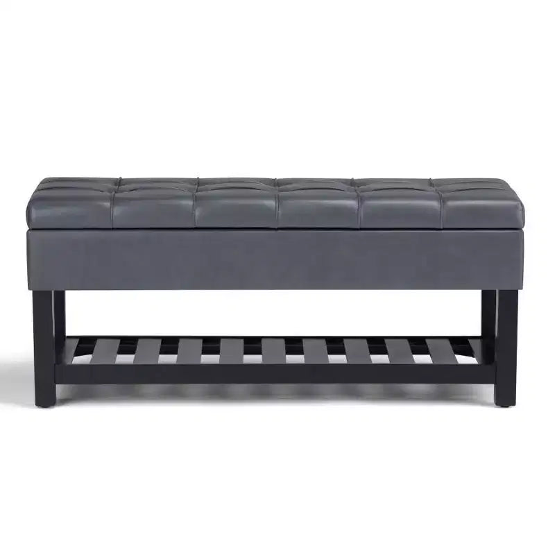 Panca pouf contenitore Wyatt 44 - WyndenHall