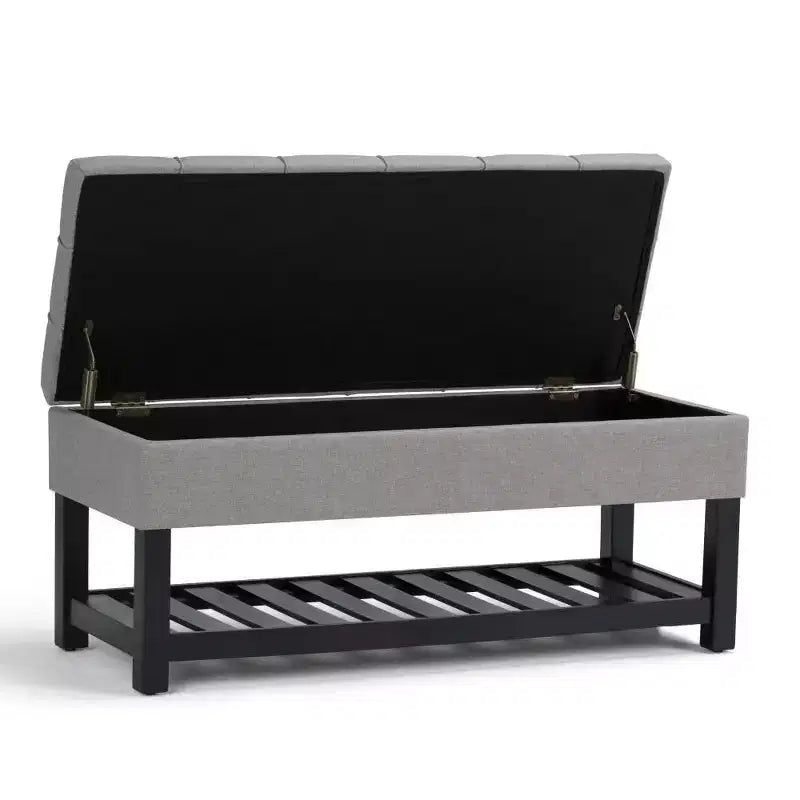 Panca pouf contenitore Wyatt 44 - WyndenHall